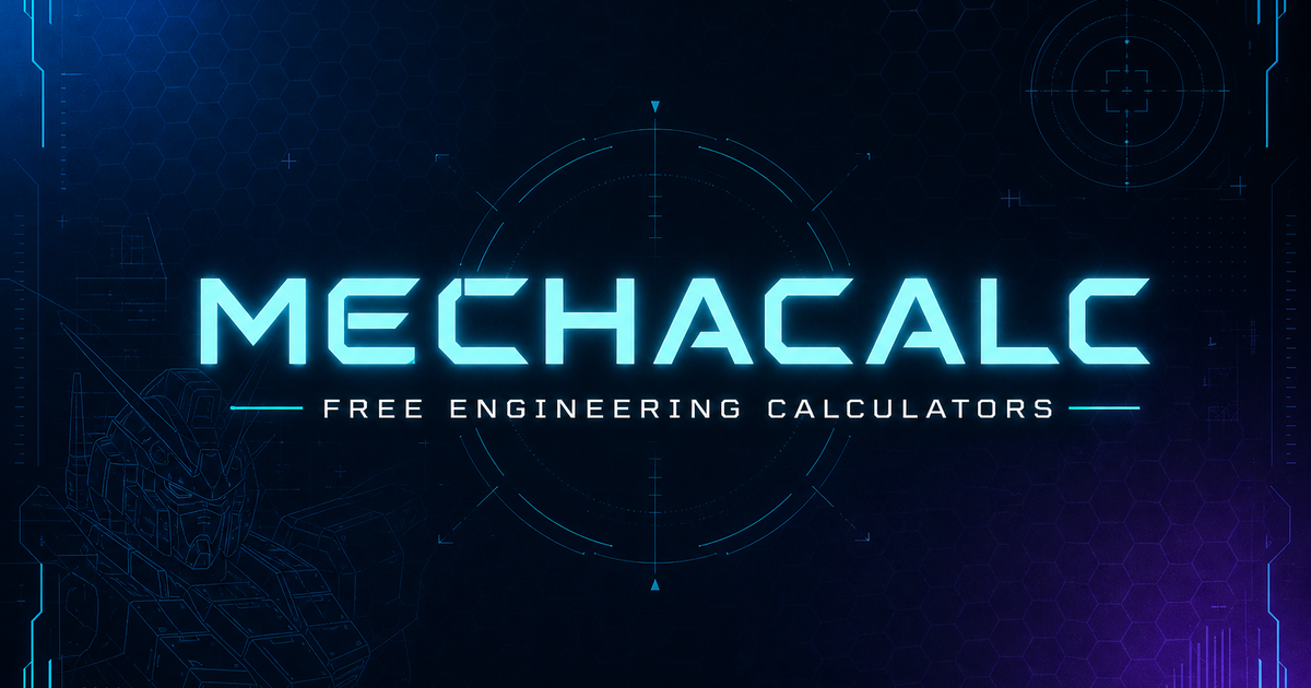 Mech Calcs HVAC Load Calculator (CFM, Tons) — MechaCalc